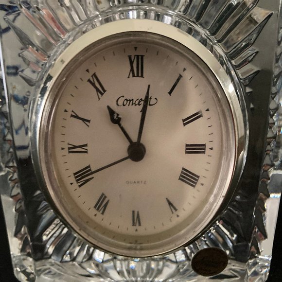 Cristal d' Arques Crystal Alarm Clock - Picture 3 of 5